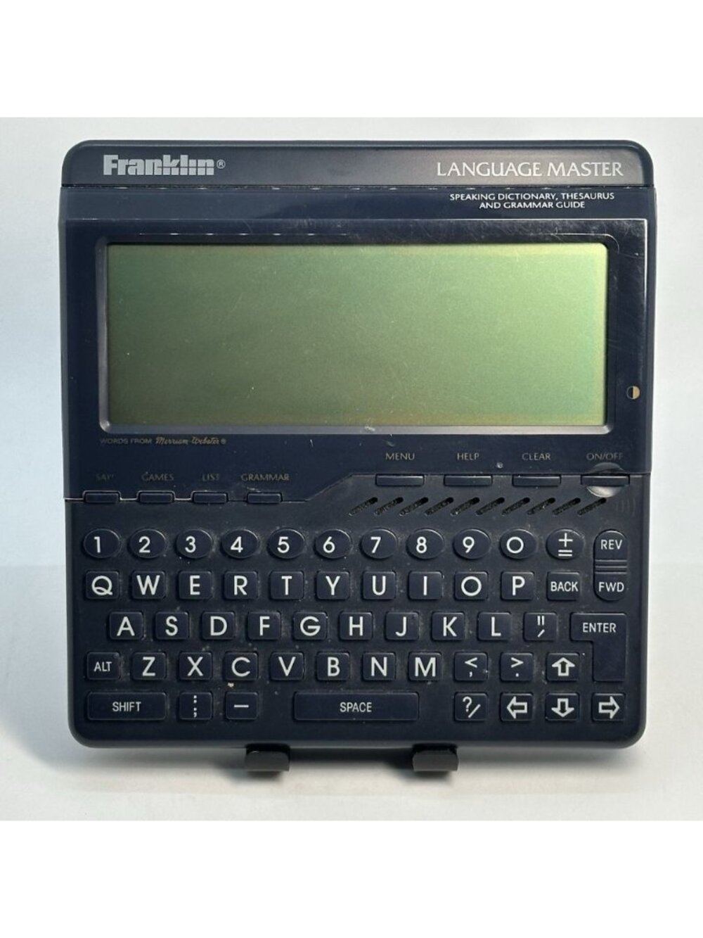 Vintage Franklin LM-6000 The Speaking Language Master Dictionary Tested Working!